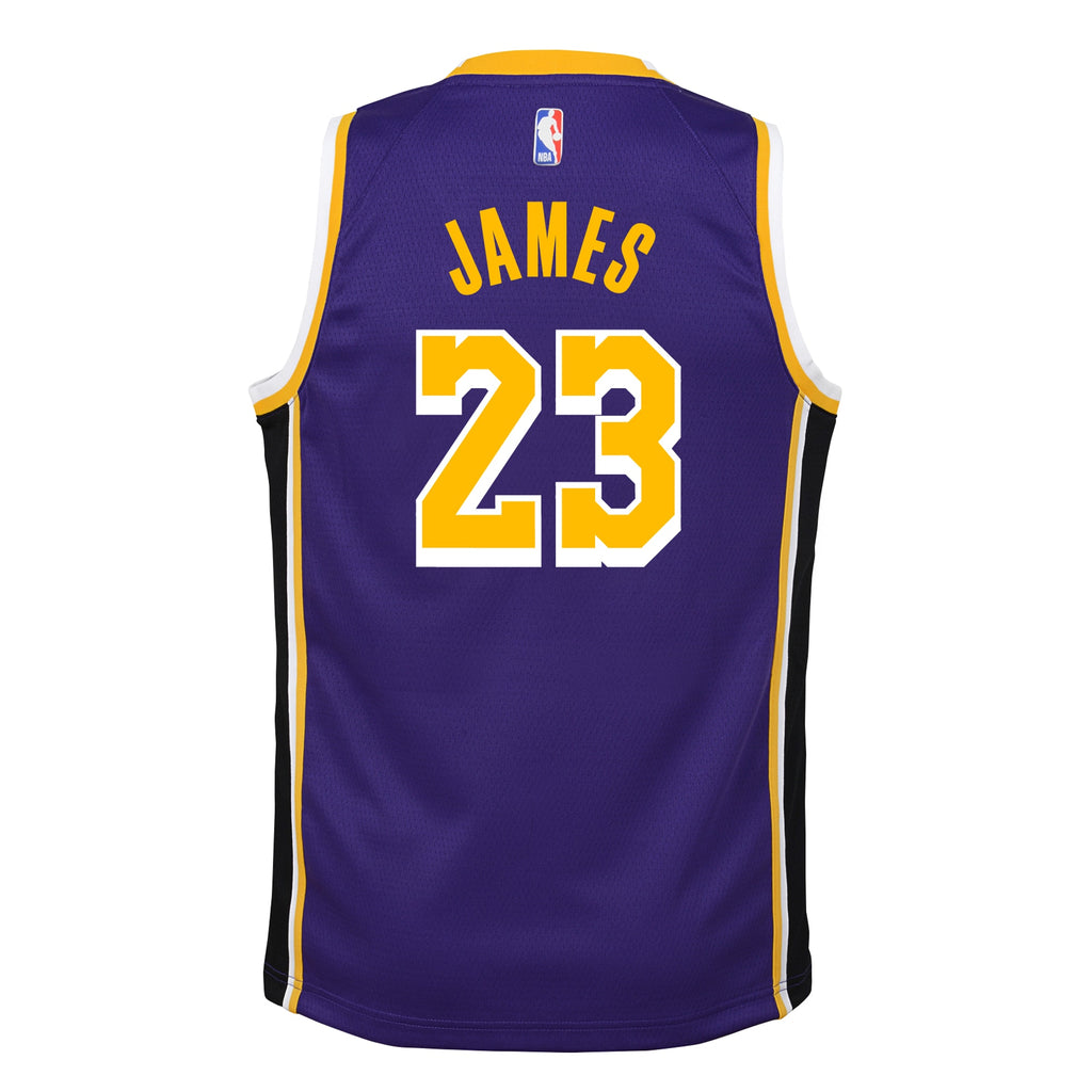 LeBron James - Los Angeles Lakers NBA Statement Swingman Jersey
