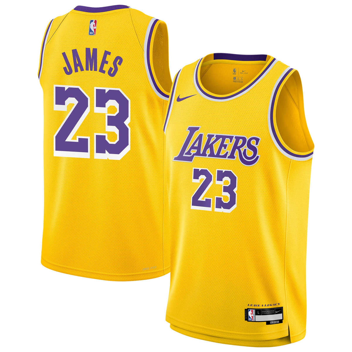 LeBron James - Los Angeles Lakers NBA Swingman Jersey