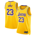 LeBron James - Los Angeles Lakers Icon Swingman Jersey - Gold