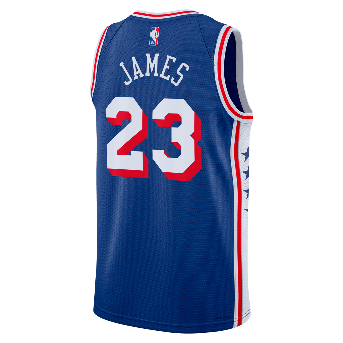 LeBron James - Philadelphia 76ers Icon Edition Swingman Jersey - Royal