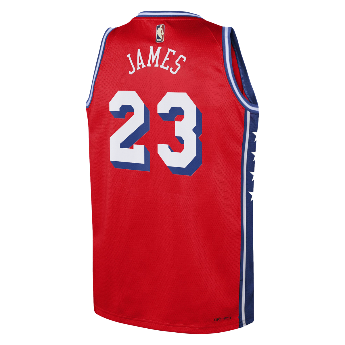 LeBron James - Philadelphia 76ers Jordan Brand Statement Edition Swingman Jersey - Red