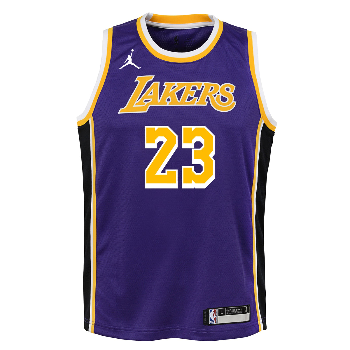 LeBron James - Los Angeles Lakers NBA Statement Swingman Jersey