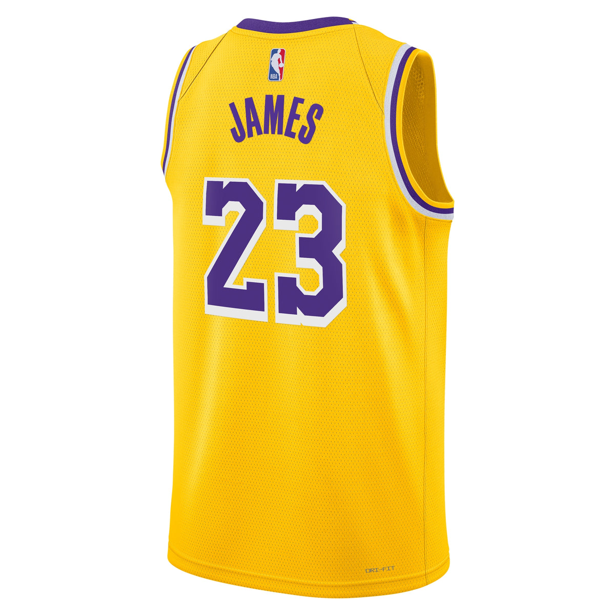 LeBron James - Los Angeles Lakers Icon Swingman Jersey - Gold