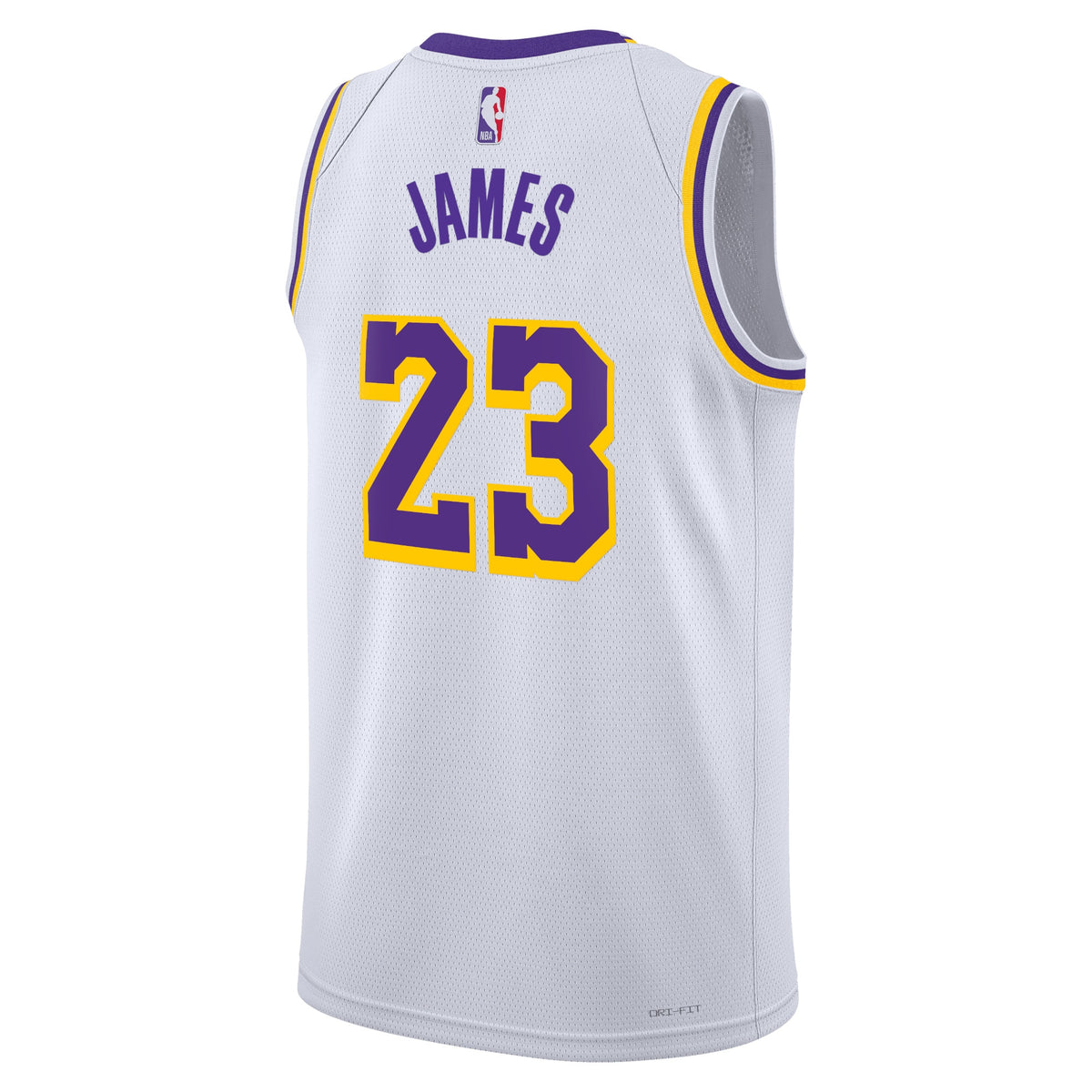 LeBron James - Los Angeles Lakers Association Edition Swingman Jersey - White